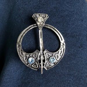Celtic design hat, coat or blouse PIN.